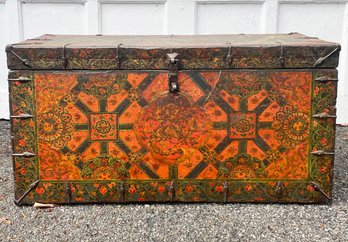 An Antique Tibetan Prayer Chest