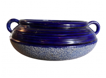 Cobalt Blue Ceramic Planter