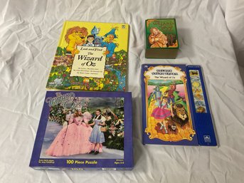 Wizard Of Oz 4 Item Lot