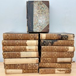 15 Antique 1909 Books: The Works Of Oscar Wilde, Limited Edition Only 1000 Made, Marbled