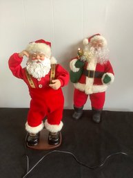 Pair Of Santas- One Jingle Bells Animated