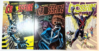 Lot Of 3 1984 Crossfire Comics