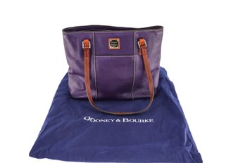 Gorgeous Dooney & Bourke Eggplant Color Hand Bag