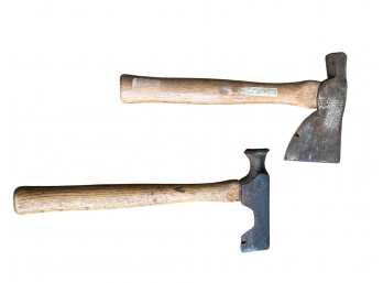 Pair Of Vintage Axes