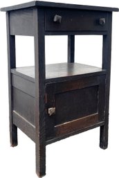 An Early 20th Century Mission Oak Side Table, Possibly Stickley,