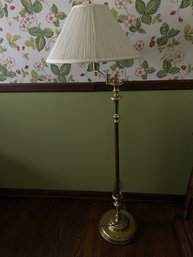 Brass Adjustable Floor Lamp