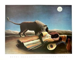 Henri Rousseau - Sleeping Gypsy - Offset Lithograph