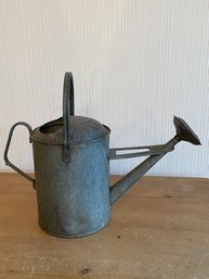 Vintage 1940s English 2G Zinc Watering Can
