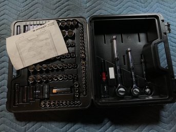 Basically New HUSKY TOOLS 93 Piece Socket Set  - Three Ratchets  And Much Moore - Great Set - Pricey !