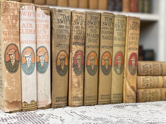 Antique Partial Set: The Tom Swift Series By Victor Appleton (1910s)