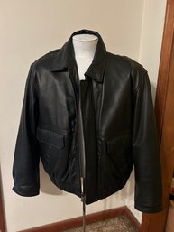 Mens Lined Leather Jacket