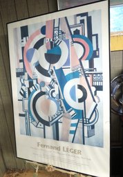 Museum Of Modern Art Fernand Leger 'Disks' Exhibition Poster