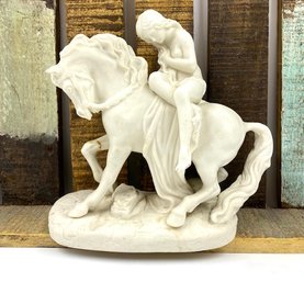 Vintage W.H. Goss Lady Godiva Ceramic Figurine