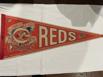 12' X 30' Vintage Sports Banner.  Please Refer To Pictures For Banner You Are Bidding On.  Conditions Vary.