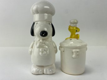 Snoopy And Woodstock Salt & Pepper Shaker Sets