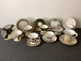 Mixed Tea Cup And Saucer Lot