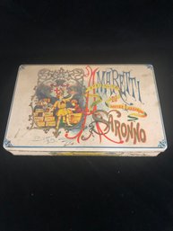 Vintage D. Lazzaroni & C Saronno Co Amaretti Di Saronno Milano Di Biscotti Tin