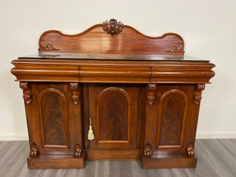 Incredible Scottish Flame Mahogany Sideboard 1850