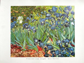 Vincent Van Gogh - Les Iris - Offset Lithograph