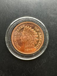 One AVDP Ounce .999 Fine Copper Round