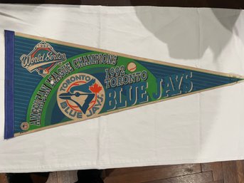 12' X 30' Vintage Sports Banner.  Please Refer To Pictures For Banner You Are Bidding On.  Conditions Vary.