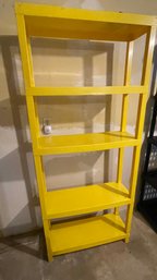 Yellow Storage Shelf