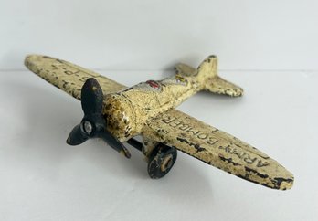 Cast Iron Army Bomber 15-P-7 Model Plane