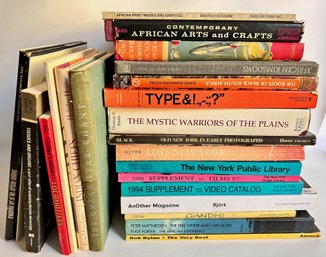 Over 20 Books: Mostly Coffee Table Books