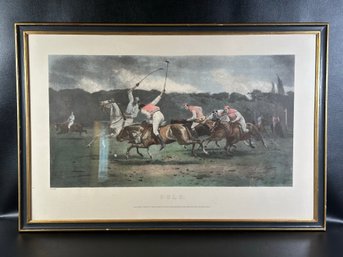 John Charles Dollman, Vintage Print, Polo