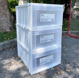 Stackable Plastic Storage