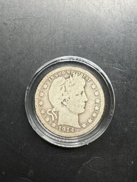 1914 Silver Barber Quarter