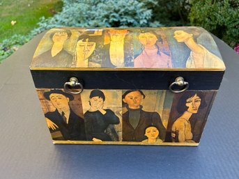 Amedo Modigliani Decoupage Box