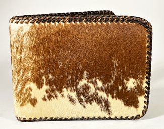 Genuine Cowhide Leather South Western Style Wallet Never Used