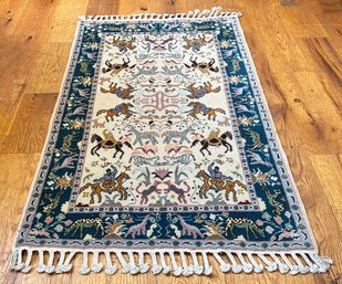 A Moroccan Wool Rug