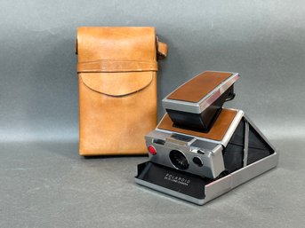 Vintage Polaroid SX-70 Land Camera With Case, 1972