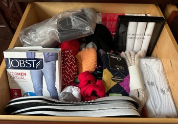 Drawer Full Of Socks, Many New