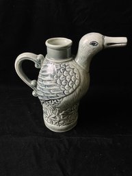 Duck Pitcher Vase Made In Thailand