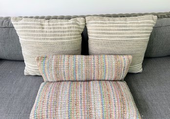 Outdoor Pillow Grouping- Pottery Barn