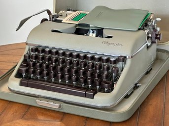 A Vintage Olympic Typewriter