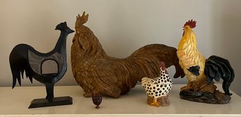 Rooster Table Top Collection In A Variety Of Sizes (4)