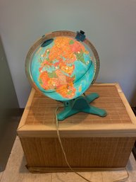 Vintage Fisher Price Lighted Globe