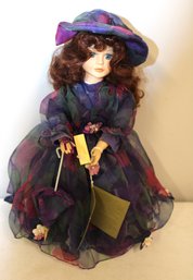 Seymour Mann Special Collectors Edition Animated Musical Porcelain Doll- Merie