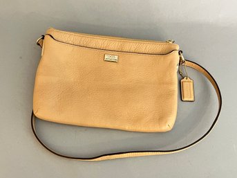 Tan Coach Leather Handbag