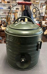 1968 Covey Holdenville, Okla USA 2 GAL Heavy Duty Stainless Steel Ice Box / Water Cooler. GS/ C5