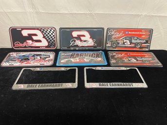 Earnhardt/harvick License Plate Lot