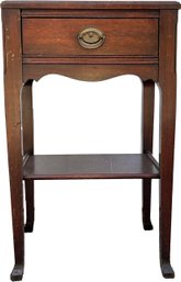 A VIntage Mahogany Side Or Telephone Table