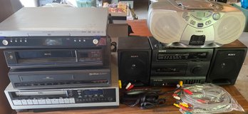 Electronics DVD VHS Stereos Radios CD Cassette Players