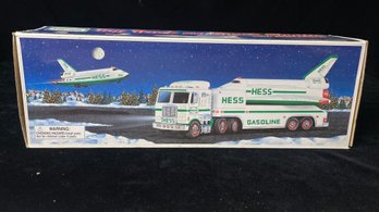 Hess 1999 Toy Truck And Space Shuttle With Satellite