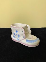 Vintage Limoges Baby Shoe