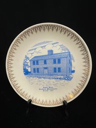 Tupper House Commemorative Plate